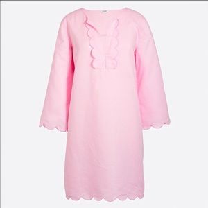 J. Crew pink swim cover-up